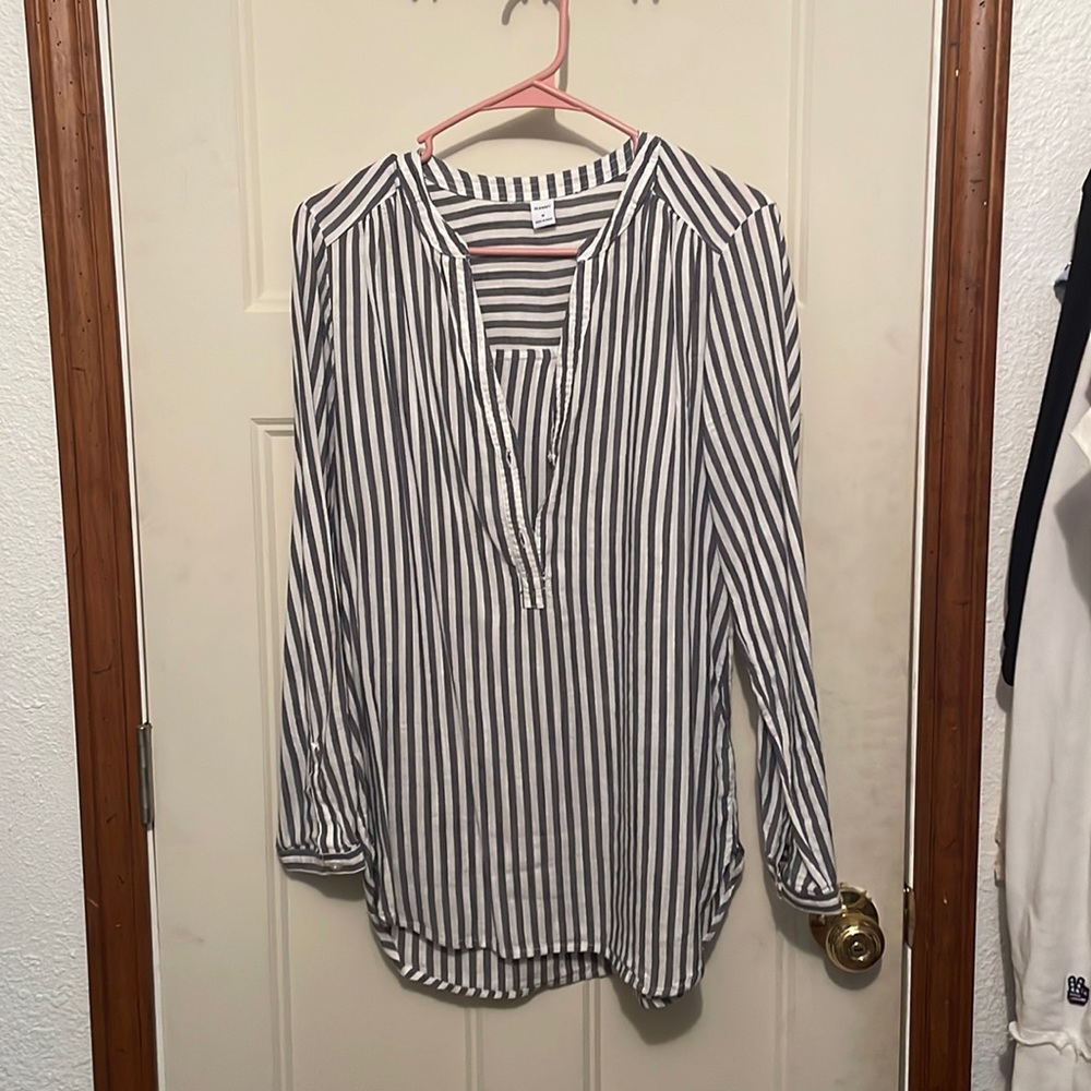 Striped Old Navy blouse